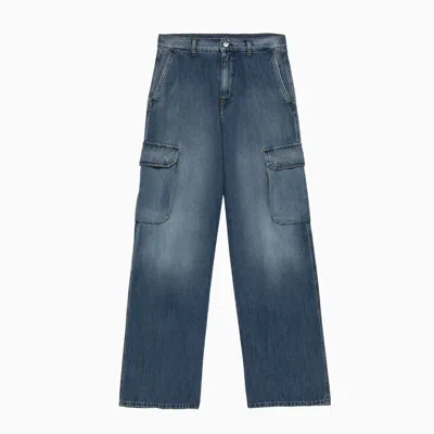 Nine In The Morning Gaia Jeans With Pockets In Blue