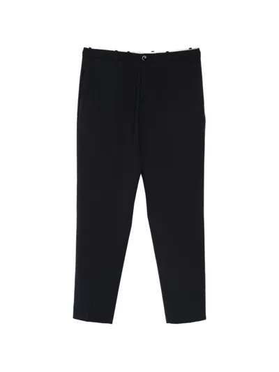 Nine In The Morning Giove Buttoned Trousers In Black