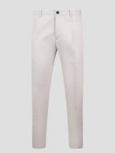 Nine In The Morning Giove Slim Chino Trouser In White