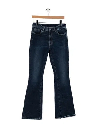 Pre-owned Nine In The Morning High-rise Flared Jeans In Blue