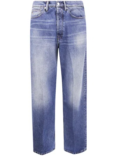 Nine In The Morning "icaro" Carrot 5 Pocket Jeans In Blue