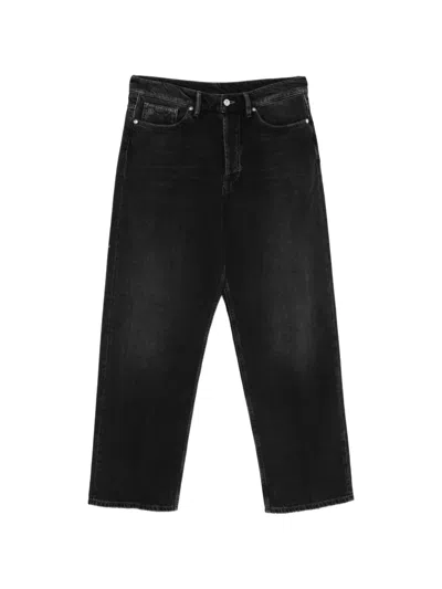 Nine In The Morning Icaro Tapered-leg Jeans In Black