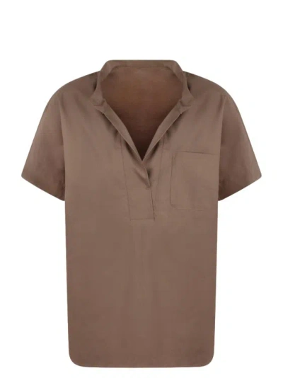 Nine In The Morning Ilenia Poplin Shirt In Corda