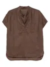 Nine In The Morning Ilenia Top In Brown