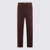 Nine In The Morning Pleated-front Trousers In Brown