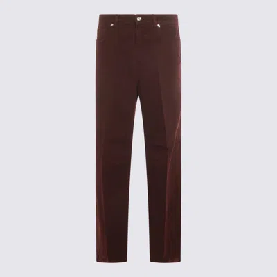 NINE IN THE MORNING NINE IN THE MORNING DARK RED COTTON JEANS