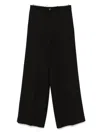 Nine In The Morning Karen Palazzo Trousers In Black