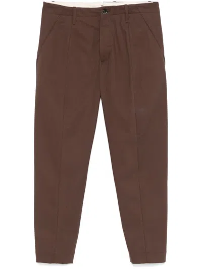 Nine In The Morning Kent Trousers In Brown