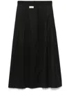 Nine In The Morning Selena Tv Skirt In Black