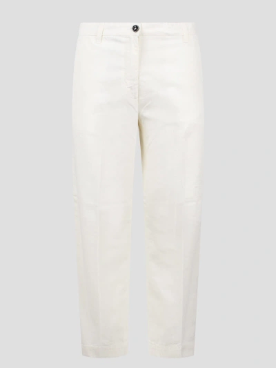 Nine In The Morning Lavinia Regular Chino Pant In White