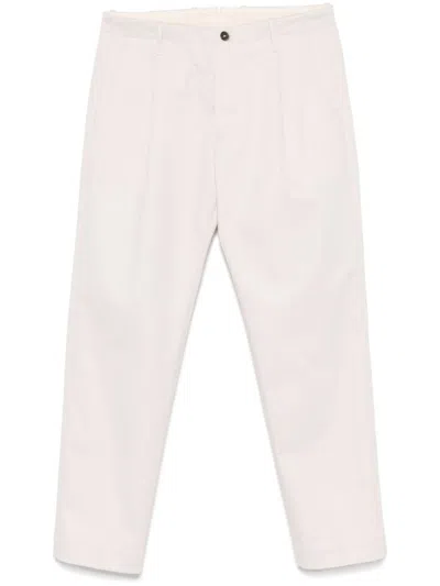 NINE IN THE MORNING LIGHT BEIGE CHINO PANTS WITH FUNCTIONAL POCKETS