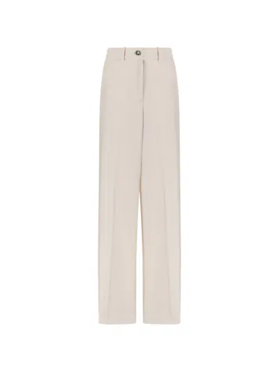Nine In The Morning Logo-patch Wide-leg Trousers In Animal Print