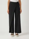 Nine In The Morning Luize Crossed Pant Trousers In Black