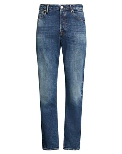 Nine In The Morning Man Jeans Blue Size 36 Cotton, Elastane
