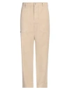 Nine In The Morning Man Pants Beige Size 30 Cotton, Elastane In Beige