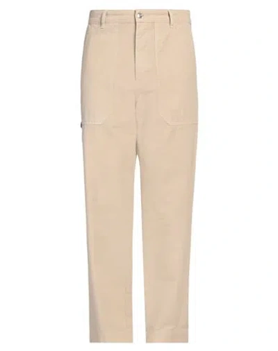 NINE IN THE MORNING NINE IN THE MORNING MAN PANTS BEIGE SIZE 33 COTTON, ELASTANE
