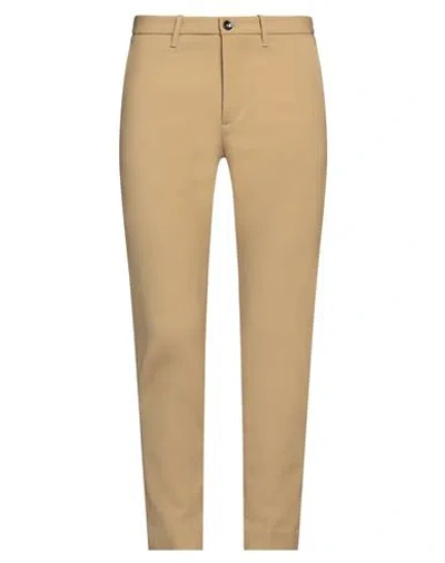 Nine In The Morning Man Pants Camel Size 30 Wool, Polyamide, Elastane In Beige