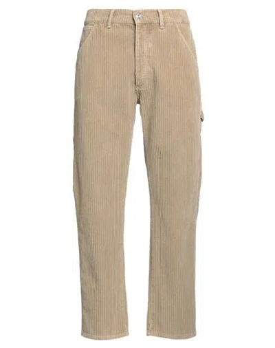 Nine In The Morning Man Pants Camel Size 32 Cotton In Sand