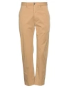Nine In The Morning Man Pants Camel Size 33 Cotton In Beige