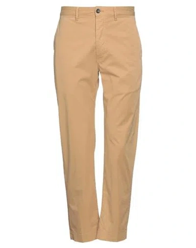 NINE IN THE MORNING NINE IN THE MORNING MAN PANTS CAMEL SIZE 32 COTTON, ELASTANE