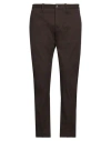 Nine In The Morning Man Pants Dark Brown Size 36 Cotton, Elastane