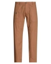 Nine In The Morning Man Pants Light Brown Size 34 Cotton, Polyamide, Elastane In Grey