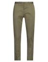 Nine In The Morning Man Denim Pants Military Green Size 34 Cotton In Green