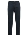 Nine In The Morning Man Pants Navy Size 32 Cotton, Elastane In Navy Blue