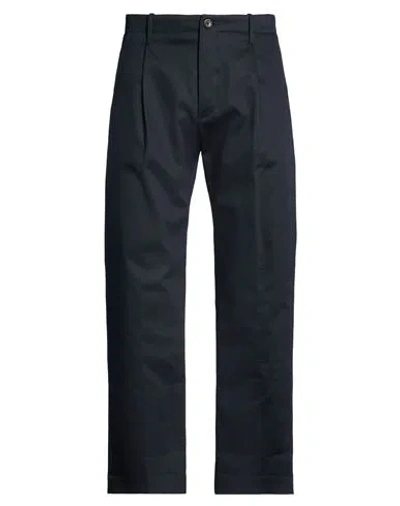Nine In The Morning Man Pants Navy Size 30 Cotton In Navy Blue