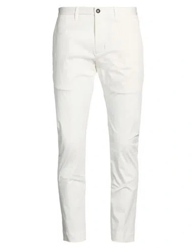 Nine In The Morning Man Pants Off White Size 32 Cotton, Elastane