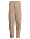 Nine In The Morning Man Pants Sand Size 30 Cotton In Beige