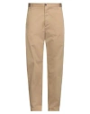 Nine In The Morning Man Pants Sand Size 36 Cotton, Elastane In Beige