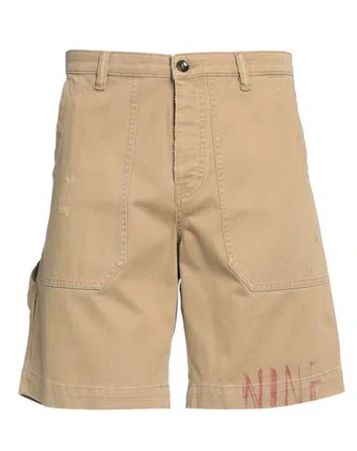 Nine In The Morning Man Shorts & Bermuda Shorts Sand Size 33 Cotton In Beige