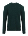 Nine In The Morning Man Sweater Dark Green Size Xl Virgin Wool