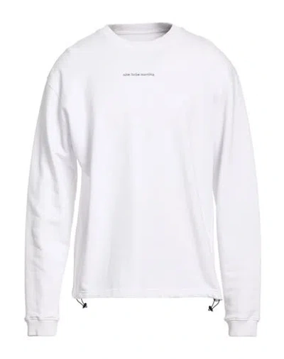 Nine In The Morning Man Sweatshirt White Size Xl Cotton, Polyester In Multi