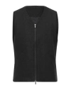Nine In The Morning Man Tailored Vest Charcoal Size M Wool, Polyester In Grey