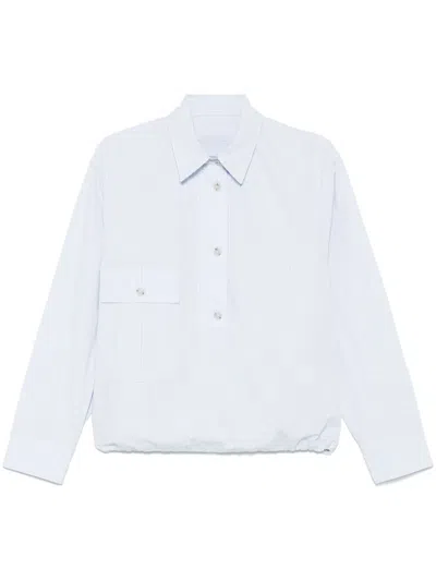 Nine In The Morning Martina Anarak Blouse In Blue