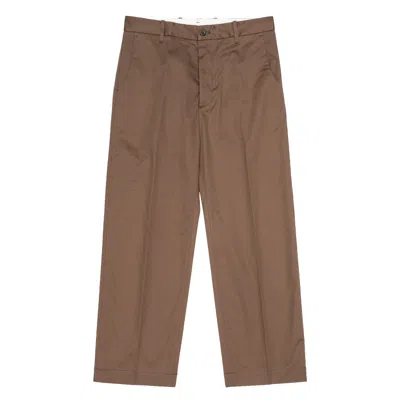 Nine In The Morning Men's Baggy Pants  Apollon Moka In Brown