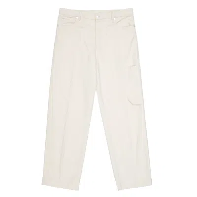 Nine In The Morning Men's Trousers  Ares 5 Pocket Man In White