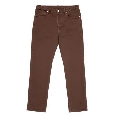 Nine In The Morning Men's Trousers  Asthor Relax Slim Man In Brown