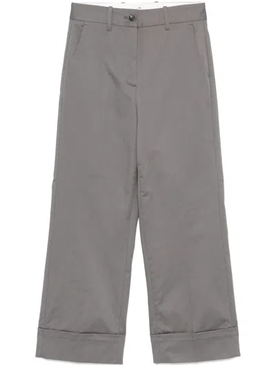 Nine In The Morning Mina Trousers In Grey