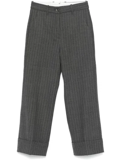 Nine In The Morning Mina Trousers In Grey