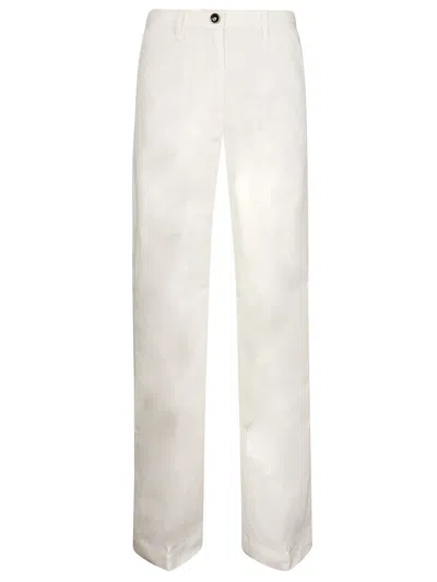 Nine In The Morning Mini Trousers For Effortless Style In White