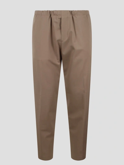 Nine In The Morning Mirko Carrot Relax Pant In Brown