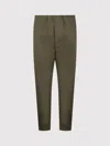 Nine In The Morning Mirko Carrot Relaxed Trousers In Green