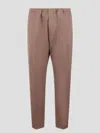 Nine In The Morning Mirko Carrot Trousers In Brown