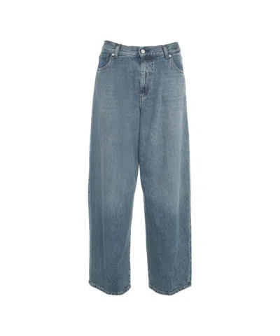 Nine In The Morning Molly' Loose Fit Jeans In Blue