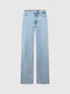 Nine In The Morning Nadia Palazzo Jeans In Blue