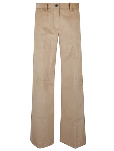 Nine In The Morning Palazzo Leg Pants Nadia In Brown