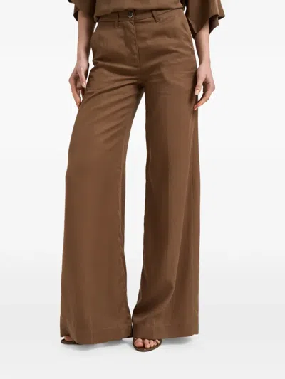 Nine In The Morning Nadia Trousers In Brown